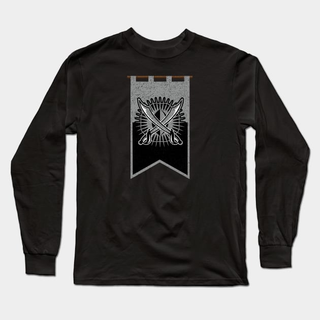 House of Las Vegas Banner Long Sleeve T-Shirt by SteveOdesignz